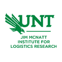 Unt Logo with "Jim McNatt Institute for Logistics Research" underneath